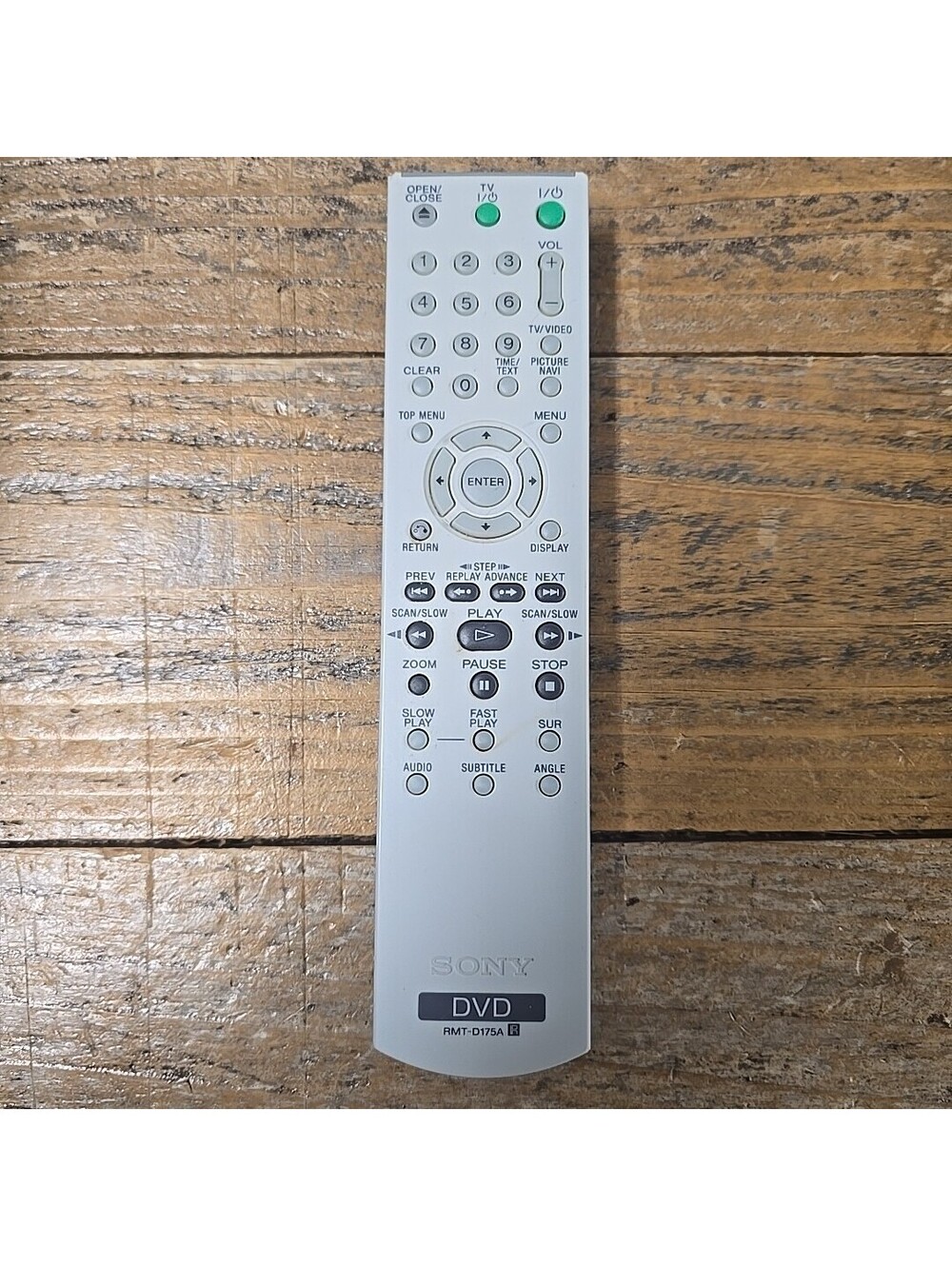 Sony RMT-D175A Remote Control for CD/DVD Player – Genuine OEM tested working